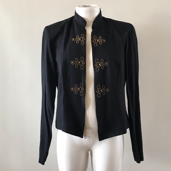 Vintage MICHEAL BLAKE Black Zip Up Jacket - Picture 3 of 7